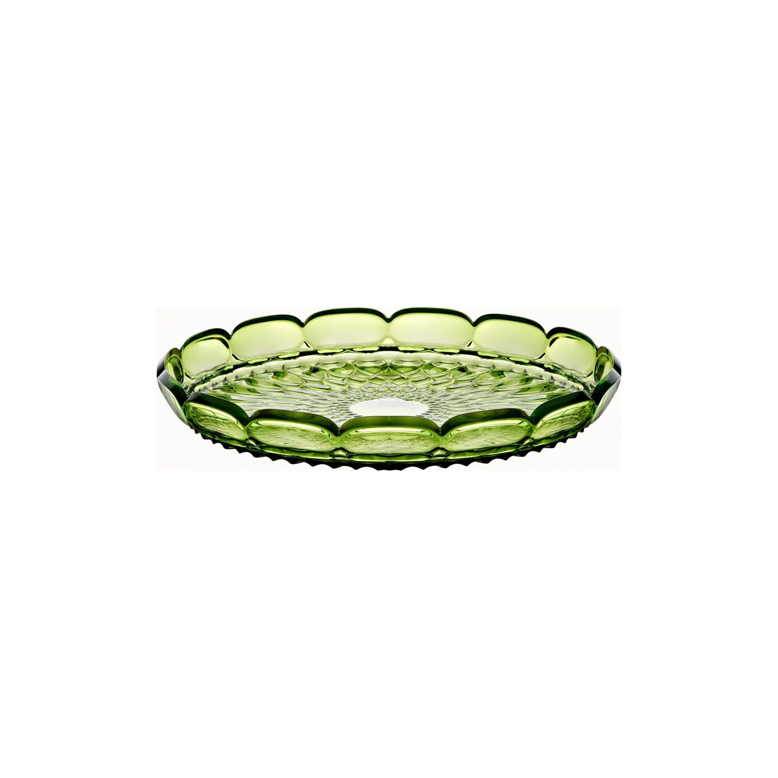 128601SAC13_1896ca7f-6da7-4118-bcf9-7187dd482533 Guzzini - Vassoio tondo piccolo Vanity water lily green - immagine 1