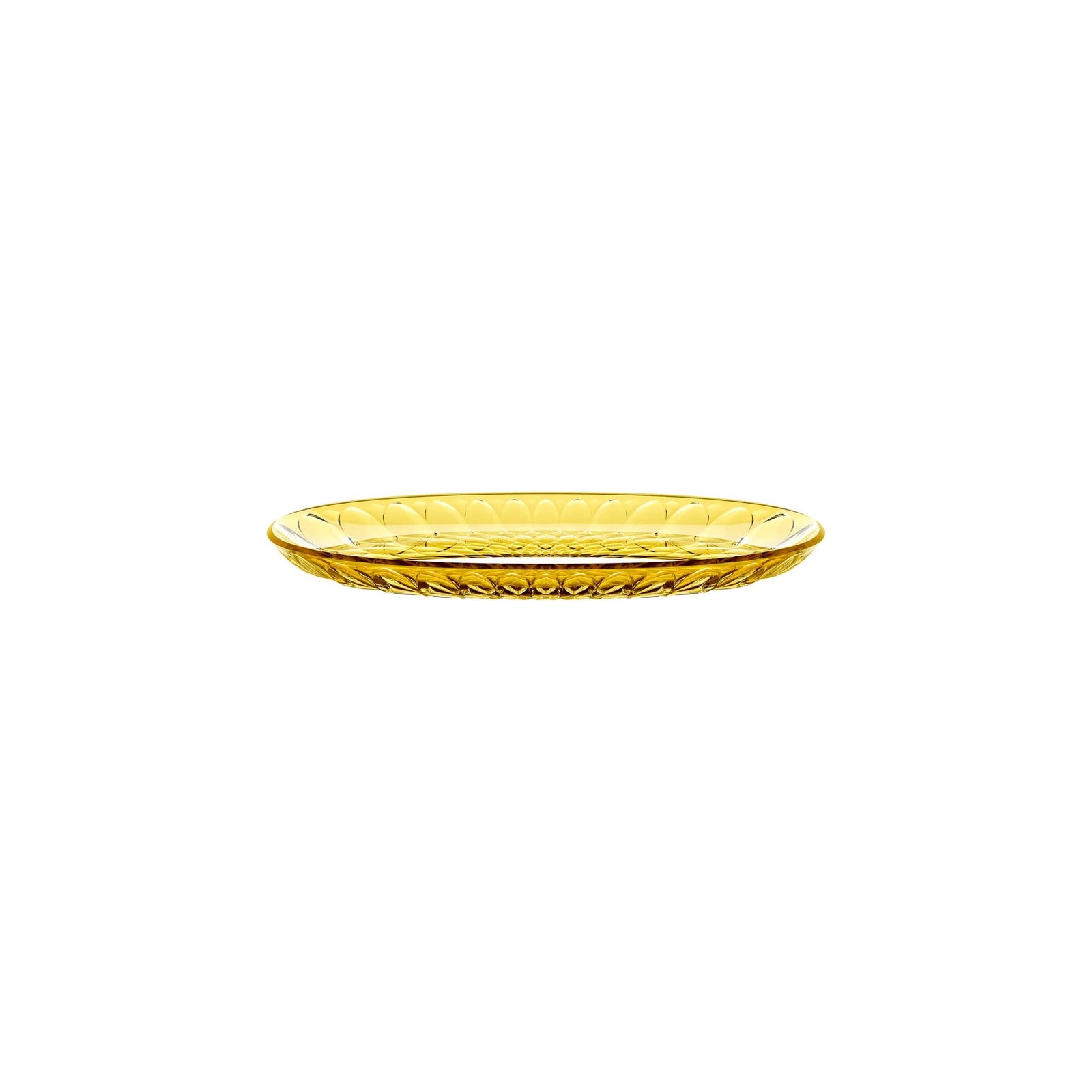 131301STE281 Guzzini - Vassoio tondo piccolo Vanity saffron yellow - immagine 1