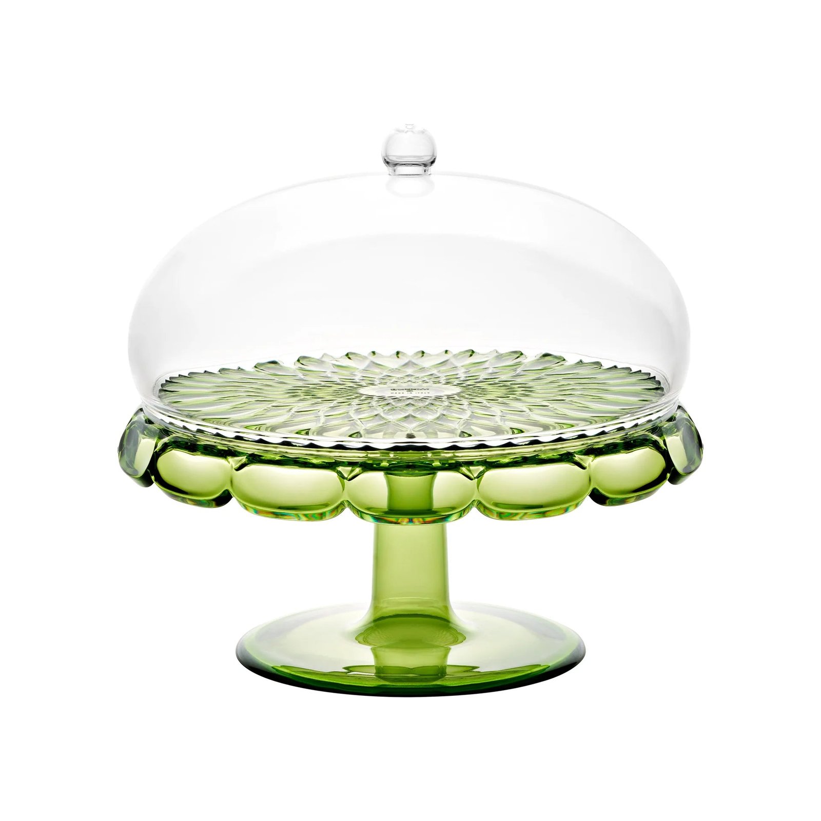 131901SAC13 Guzzini - Alzata con campana Vanity water lily green - immagine 1