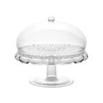 Guzzini - Alzata con campana Vanity trasparente