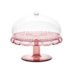 Guzzini - Alzata con campana Vanity flamingo Pink