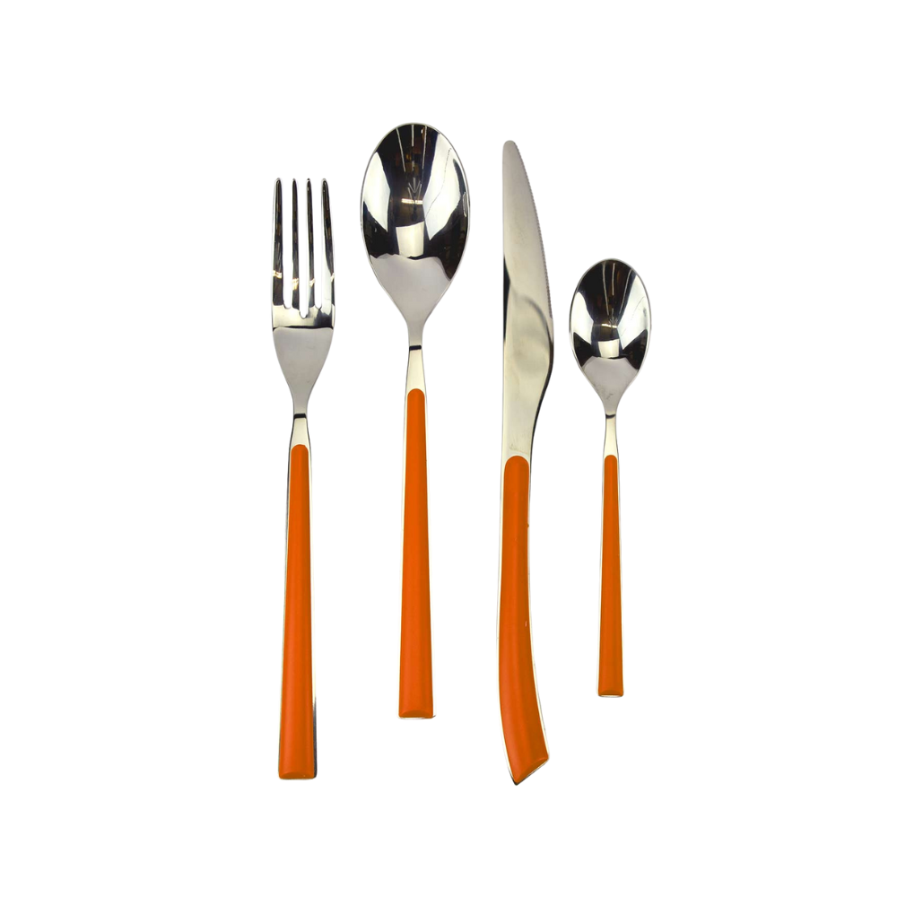 1_5a4a1fb4-5a0a-4160-874a-6315b9d0a462 Bugatti - Posate Stella Orange 24pz - immagine 1