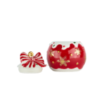 Magnifique Maison - Biscottiera fiocco tondo diametro 16 cm - immagine 4