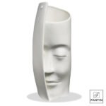 Fantin argenti - Vaso Ceramica Volto Bianco