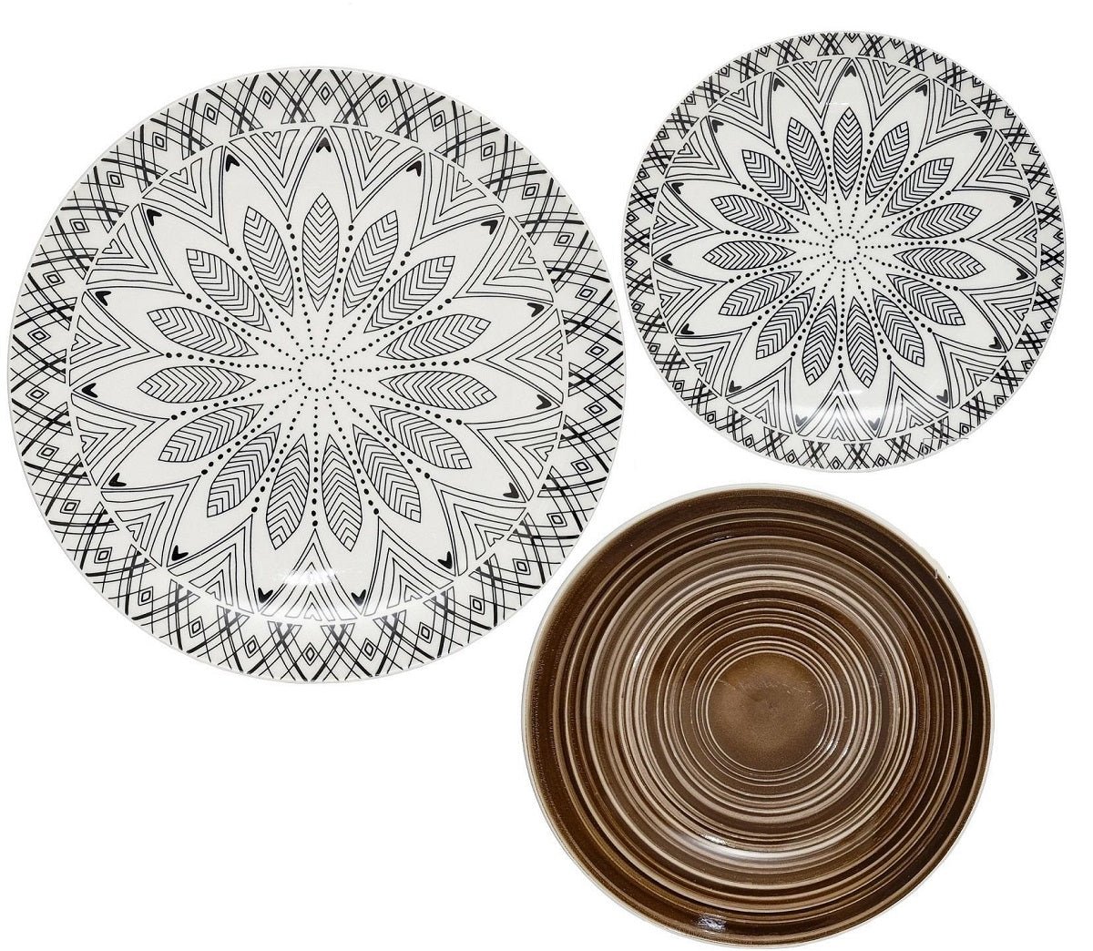 68348_01 Fade - Tribal servizio tavola in finissima porcellana - immagine 1