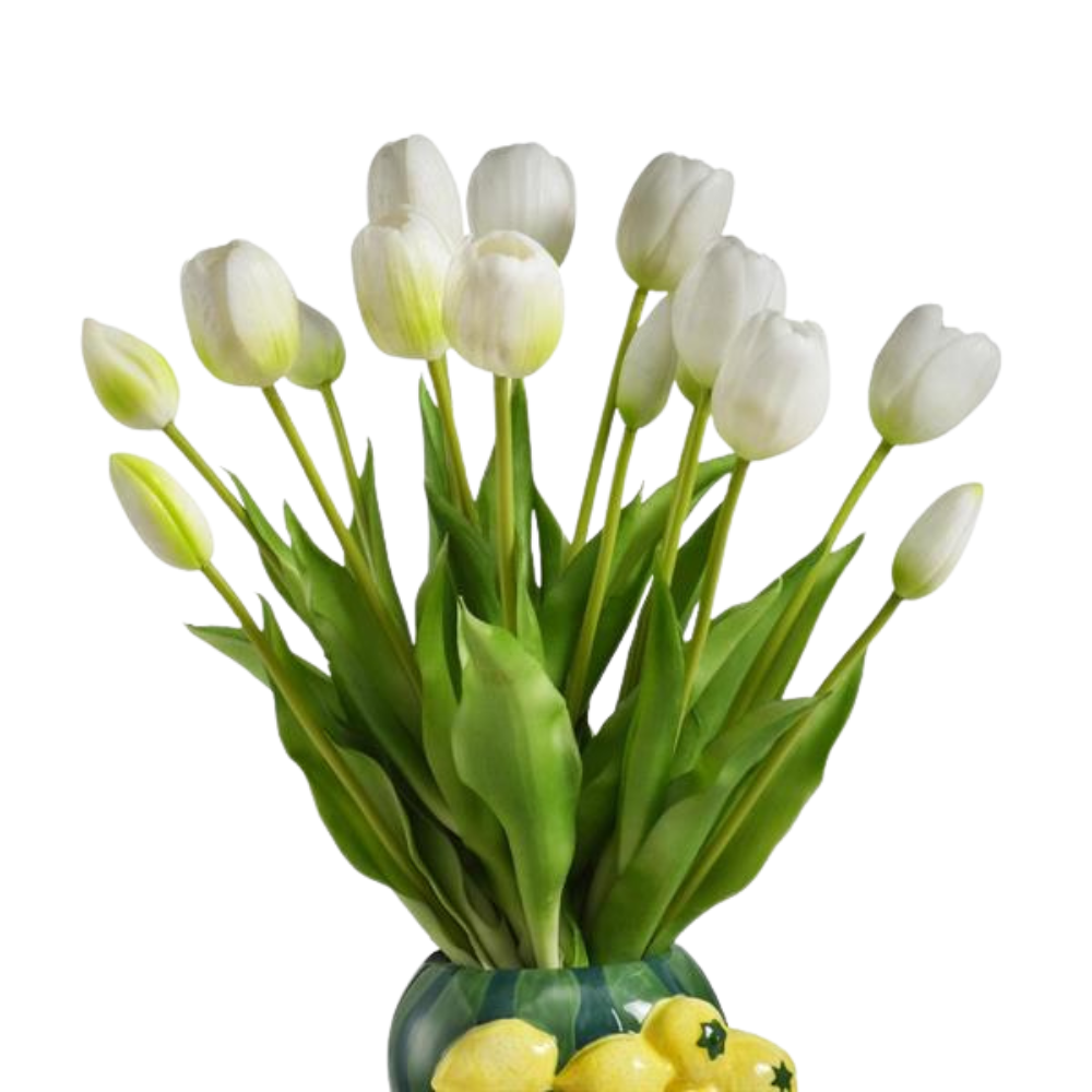 ProgettofotoEcommerce_10 Fantin Argenti - Tulipani bianchi set 5 pezzi - immagine 1