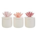 Le Stelle - Scatola Corallo Candela 3Ass. 6x6xh. 8,5cm - immagine 2