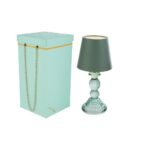 Le Stelle - Lampada Drim Vetro Menta d. 11xh. 24,5cm