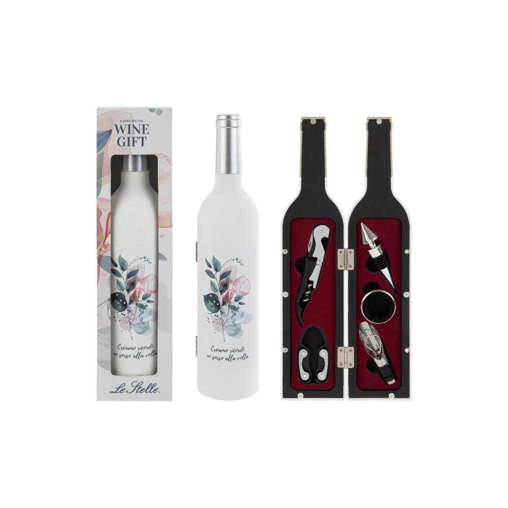 Progettosenzatitolo-2026-03-18T174054.560 Le Stelle - Accessori 5 PZ Vino in Bottiglia Sorsi D'Amore 7x32cm - immagine 1
