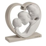 Fantin - Sacra Famiglia nel Cuore Bianca base Tortora