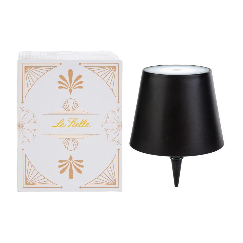 Progettosenzatitolo-2026-04-03T151712.145 Le Stelle - Lampada Nera Touch per Bottiglia Led/ Usb - immagine 1