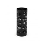 Versa - Portaombrelli Foglie Cadute Nero