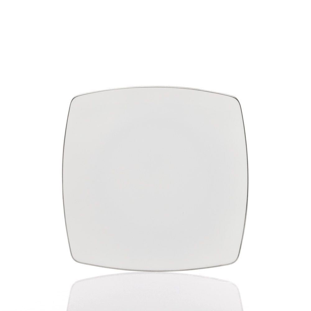 Progettosenzatitolo_45 Weissestal - Piatto Frutta 21cm Square-O Platin - immagine 1