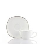 Weissestal - Set 2 Tazza Caffè cp Square-O Platin - immagine 3
