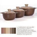 Wald & Co - Tegame naturale Ø24 cm in terrasana marrone - immagine 4