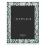 Ottaviani - Portafoto pitonato verde 18 x 24