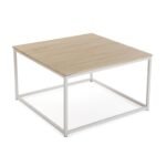 Versa - Tavolino quadrato legno chiaro