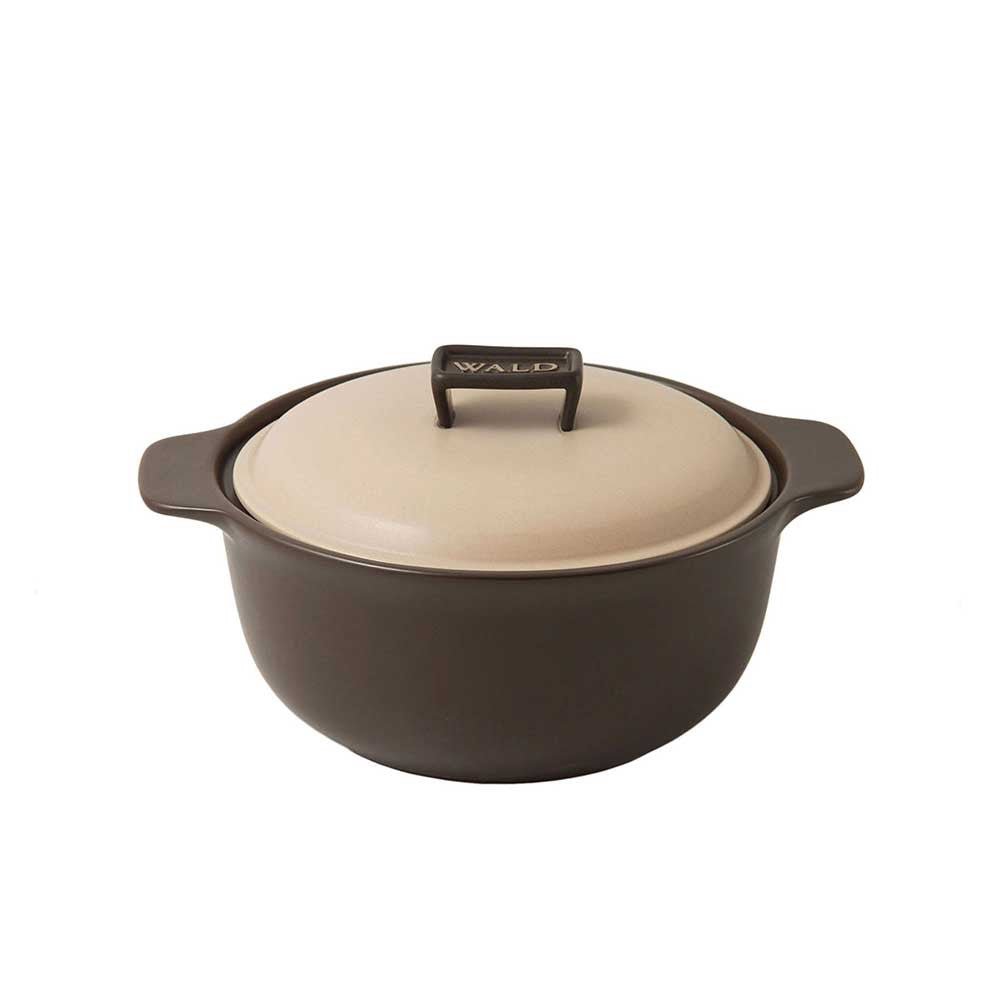 Wald & co - Pentola con coperchio antracite