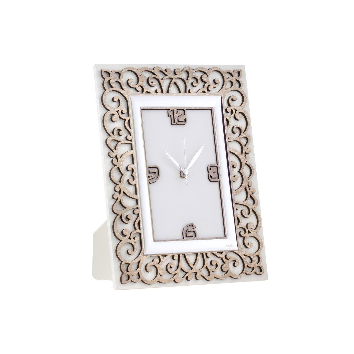 106423foto.jpg Femiano - Orologio Damasco Legno Olmo 10X15 cm - immagine 1
