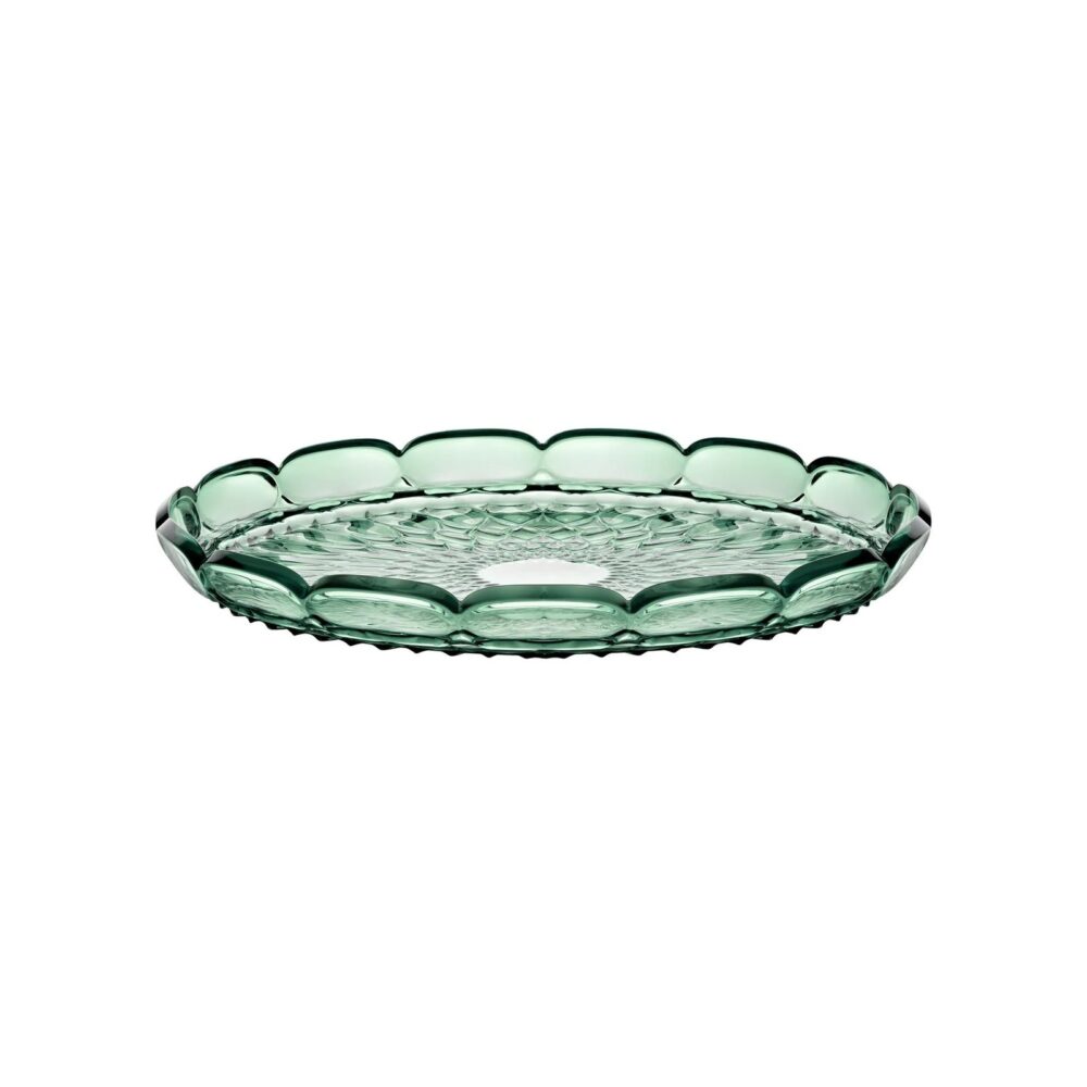 Guzzini - Vassoio tondo grande Vanity matcha green