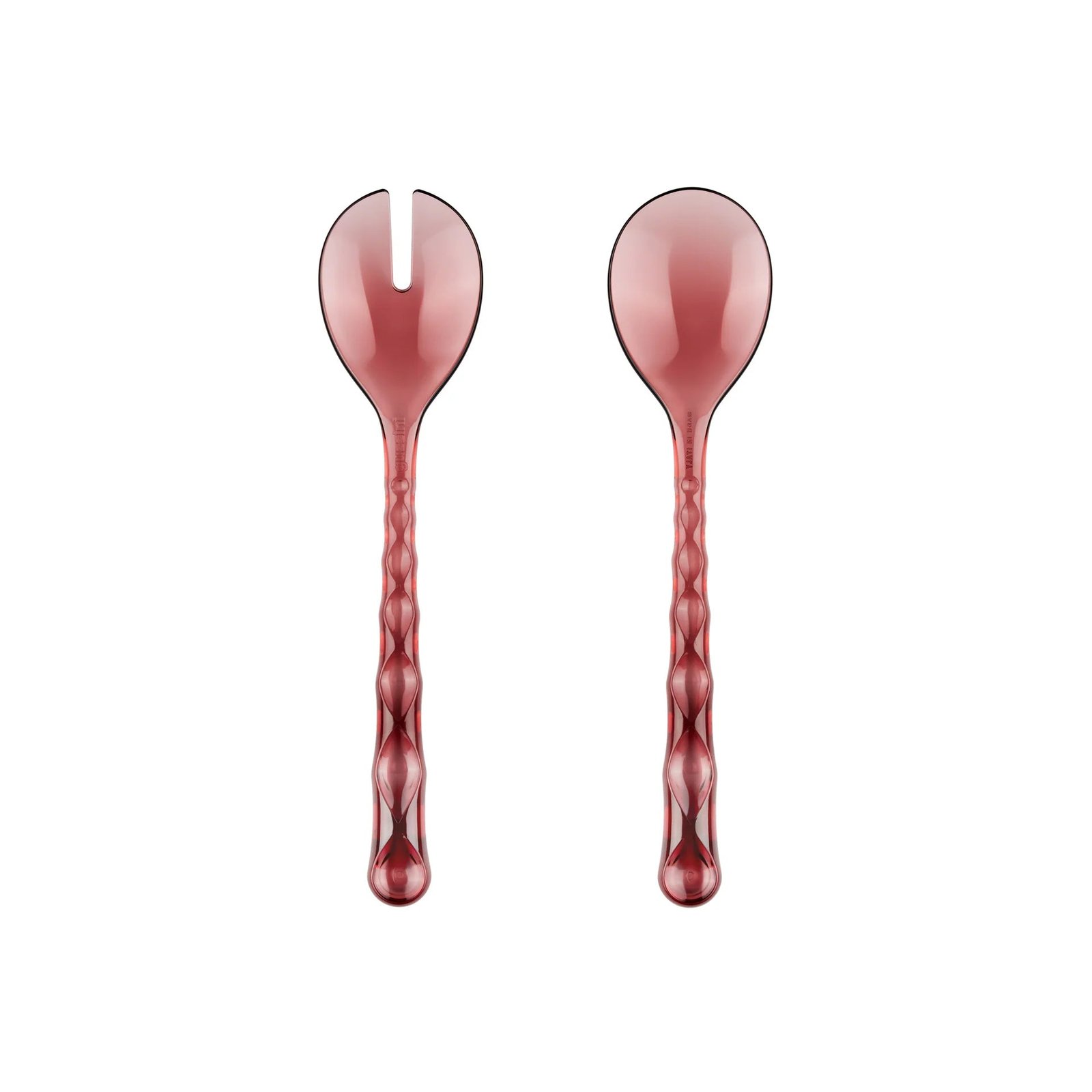 129600TE280.jpg Guzzini - Posate insalata Vanity mauve - immagine 1