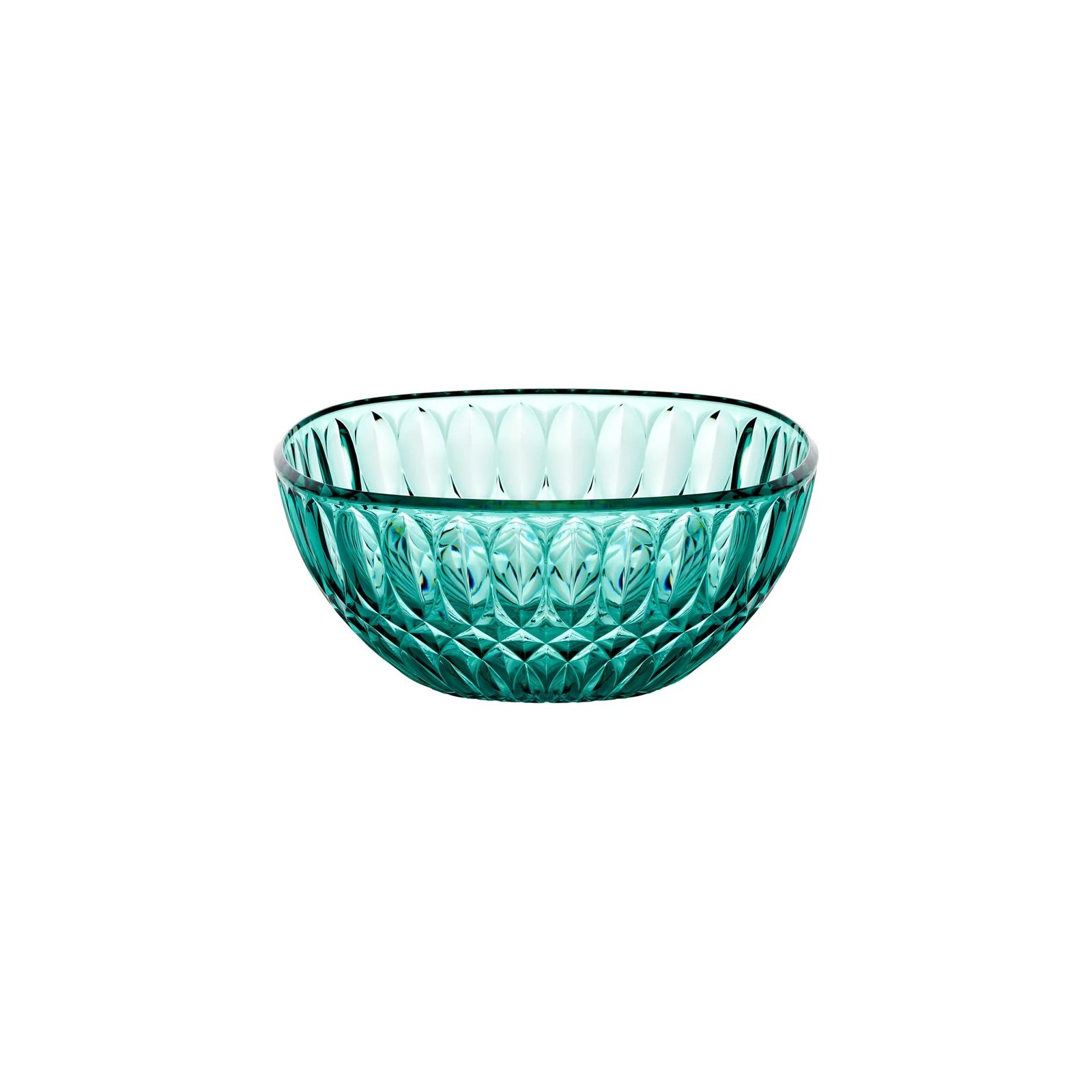 129721AC279.jpg Guzzini - Contenitore ø21 cm Vanity aquamarine - immagine 1
