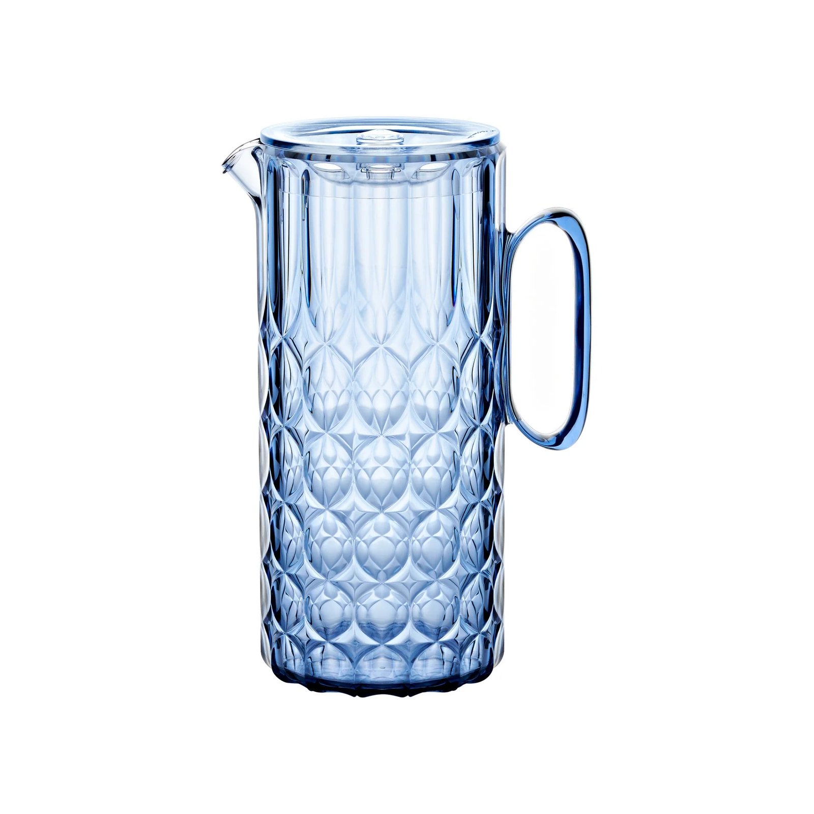 131200AC283.jpg Guzzini - Caraffa Vanity con coperchio denim blue - immagine 1