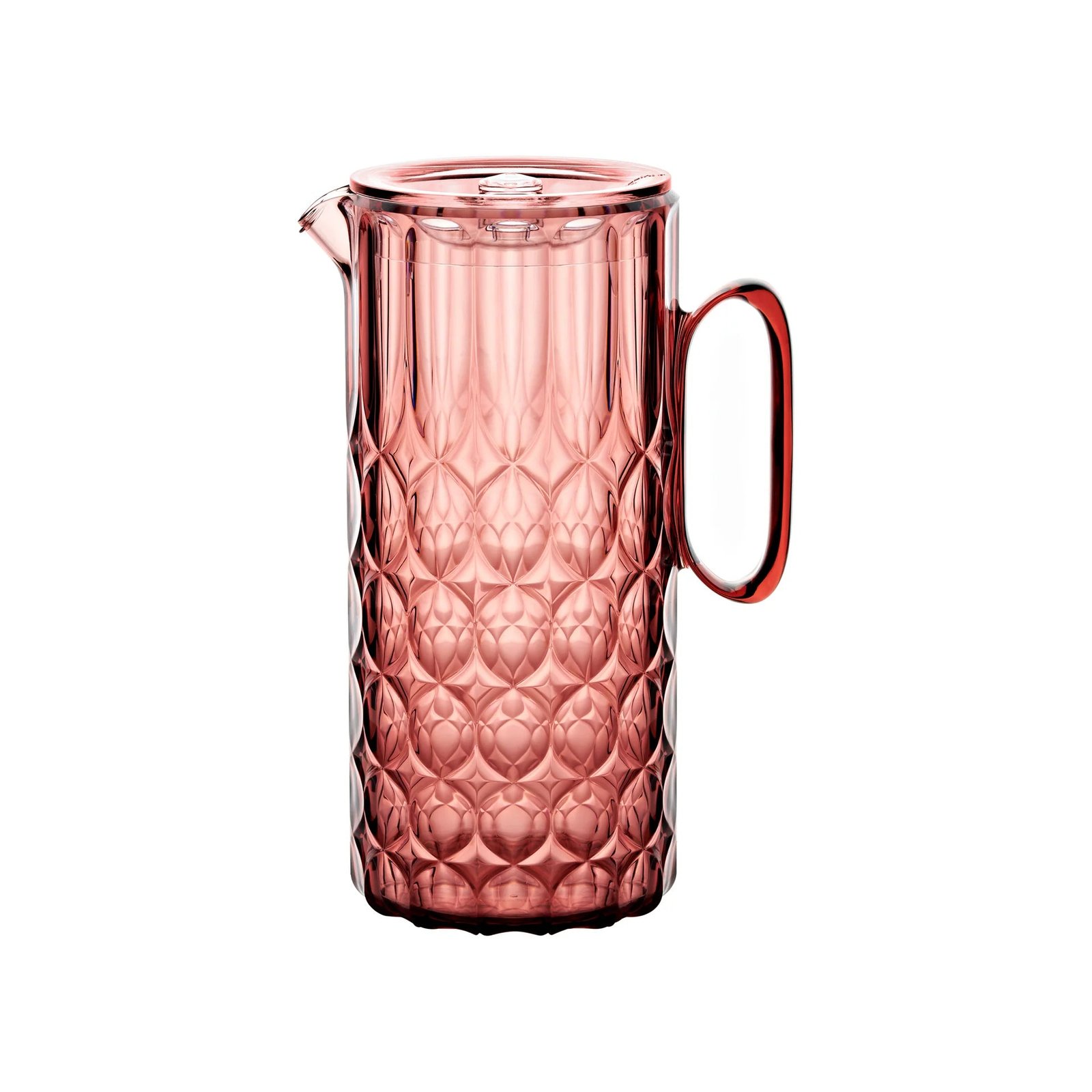 131200TE280.jpg Guzzini - Caraffa Vanity con coperchio mauve - immagine 1