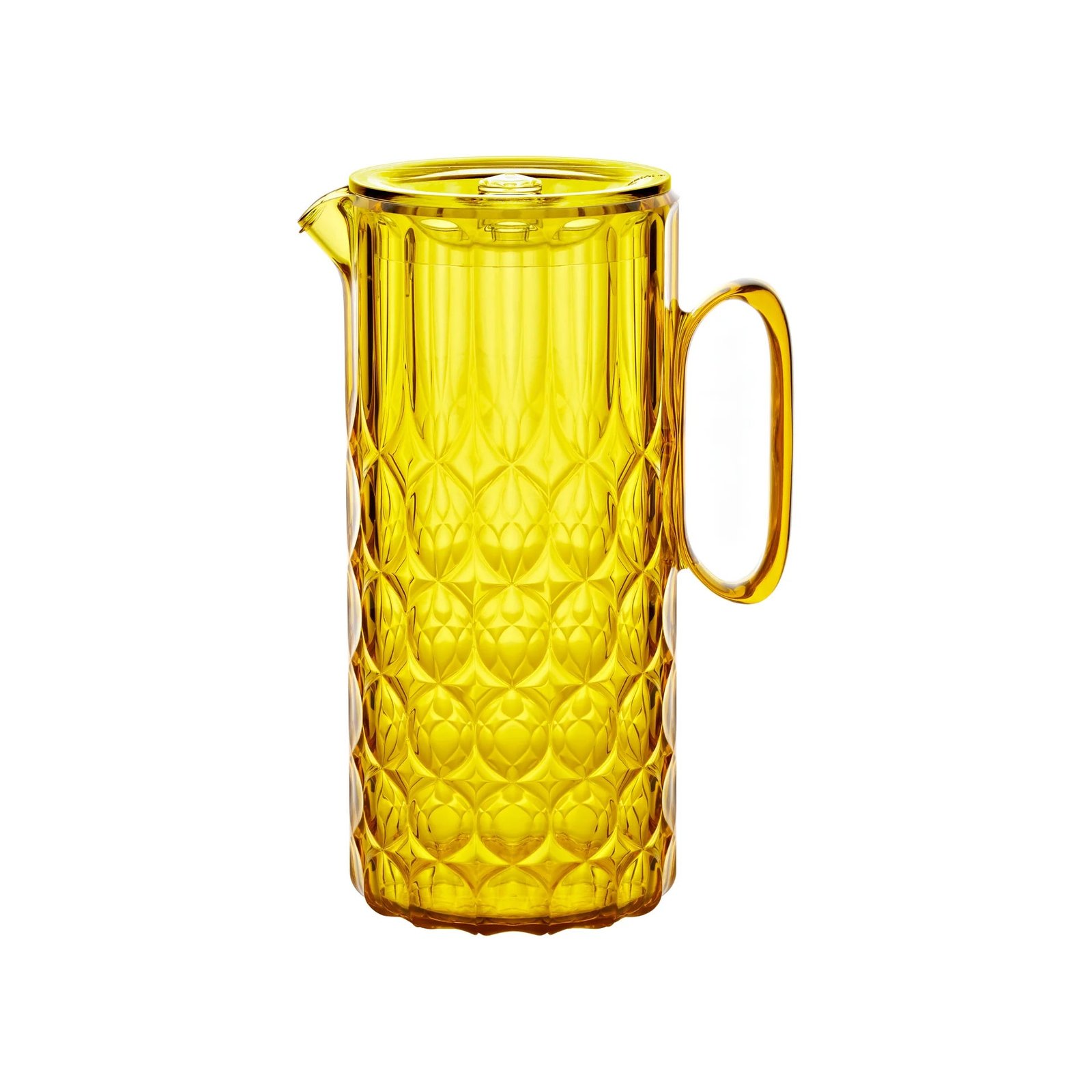131200TE281.jpg Guzzini - Caraffa Vanity con coperchio saffron yellow - immagine 1