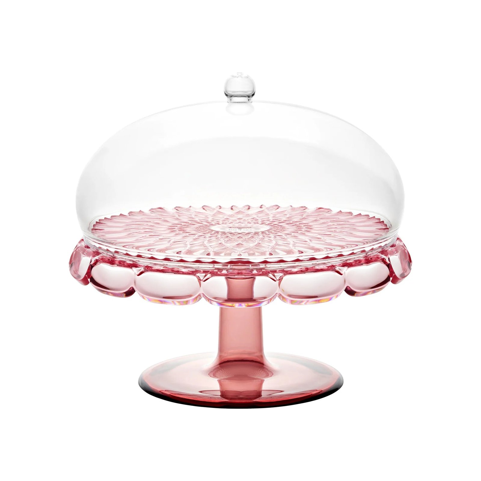 131901SAR35_6b61710c-967b-454b-ba51-20f5c7ba9bda.jpg Guzzini - Alzata con campana Vanity flamingo Pink - immagine 1
