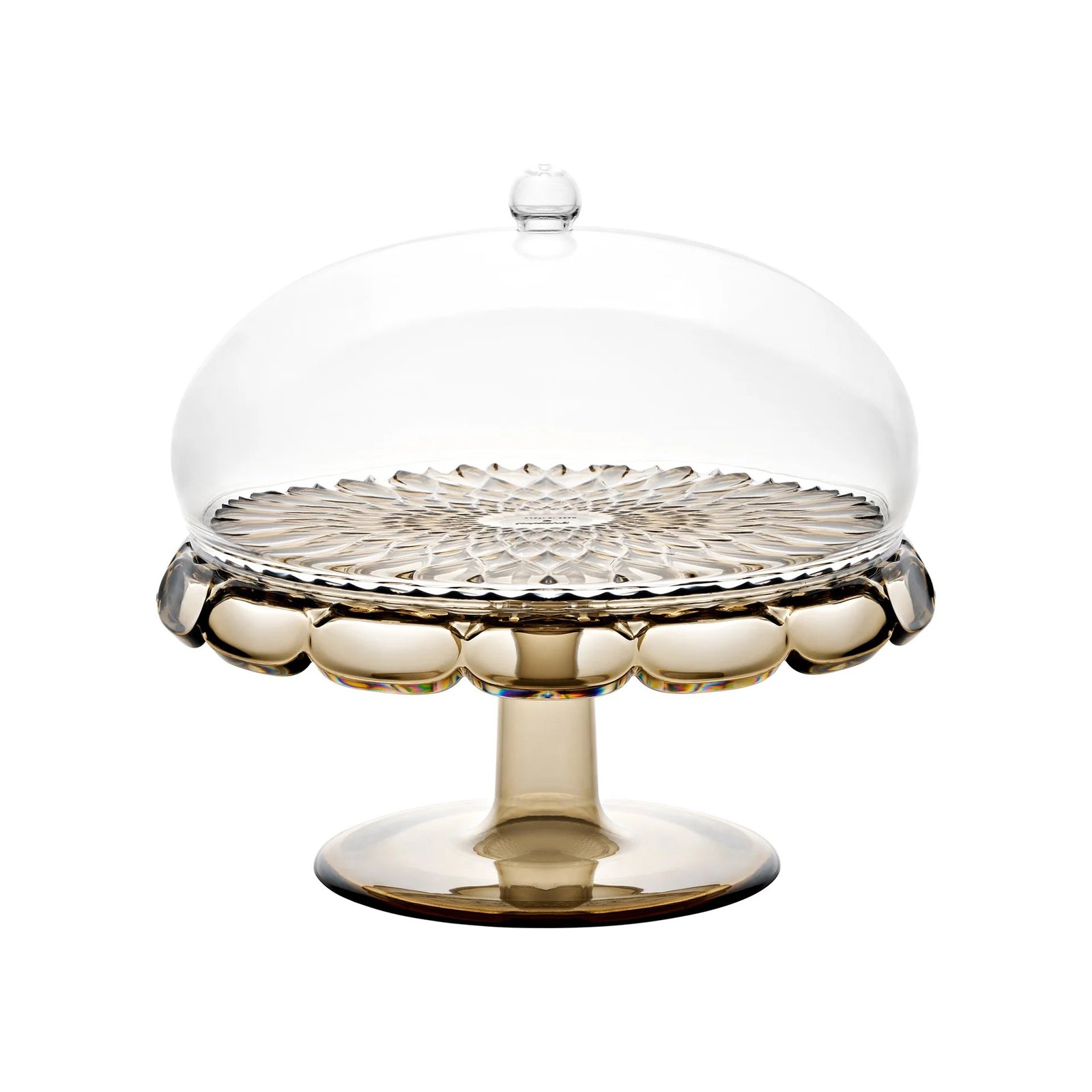131901STE282.jpg Guzzini - Alzata con campana Vanity smoke - immagine 1