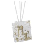 Bagutta - Diffusore natalizio con pacchi regalo e finiture oro