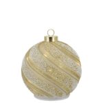 Bagutta – Sfera natalizia girevole 15×16 cm