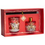 Bagutta – Cofanetto natalizio con diffusore 50 ml, bastoncini e Candela 70 g – fragranza Cannella - immagine 2