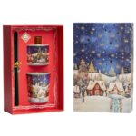 Bagutta – Cofanetto natalizio con diffusore 50 ml, bastoncini e Candela 70 g – fragranza Cannella