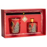 Bagutta – Cofanetto natalizio con diffusore 50 ml, bastoncini e Candela 70 g – fragranza Cannella - immagine 2