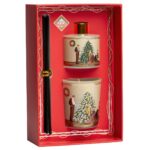 Bagutta – Cofanetto natalizio con diffusore 50 ml, bastoncini e Candela 70 g – fragranza Cannella - immagine 2