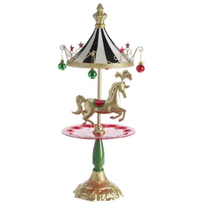 Bagutta - Giostra natalizia decorativa in metallo H65 cm